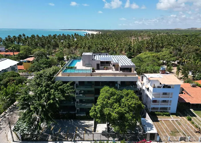 Flat Beijupirá Exclusive com piscina no centro de Porto de Galinhas Apartamento
